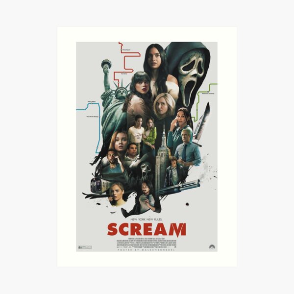 SCREAM 6 (2023) POSTER Art, Ferrer, Ferrer