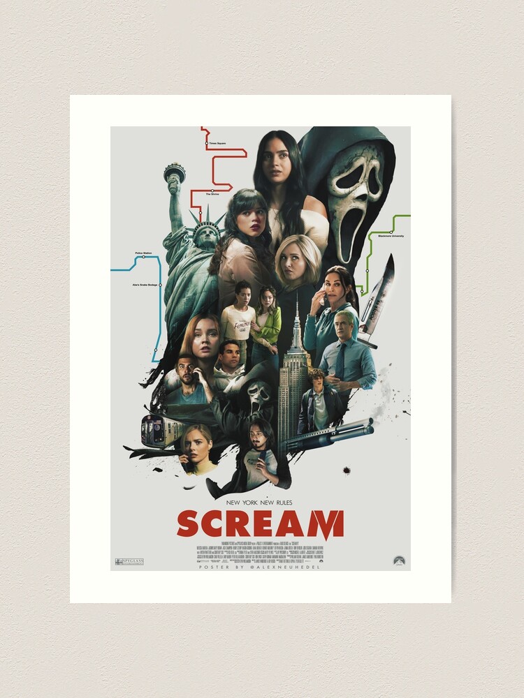 Scream 6 (2023) Mini Poster – DKM Photography: The Custom Print Emporium