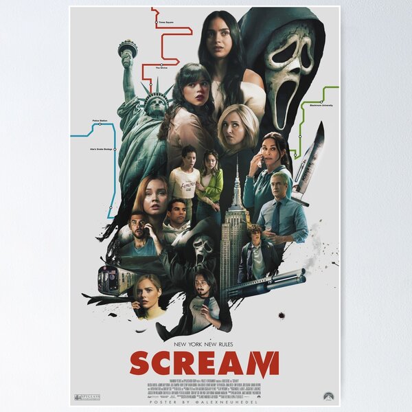 Item preview, Scream VI (2023) - Fan Poster designed and sold by neuhedel.