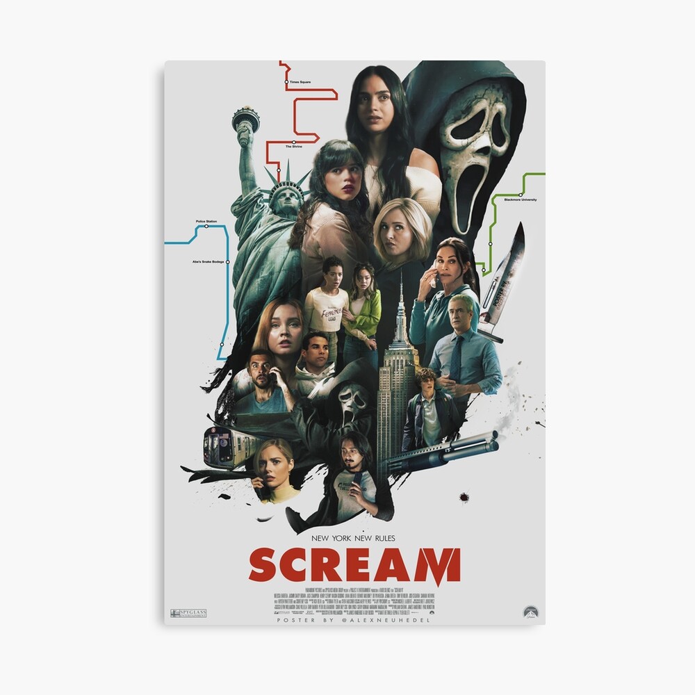 Scream 6 Chracters | Art Board Print