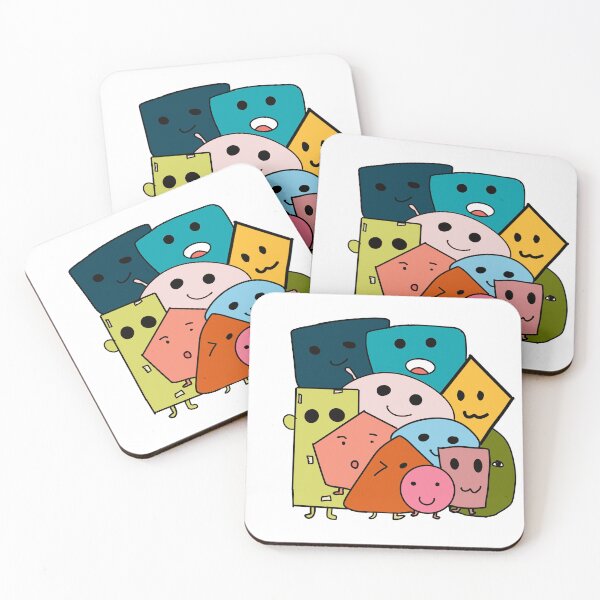 Item preview, Overlapped cute simple shape cartoon. designed and sold by Jayjaynaenae.