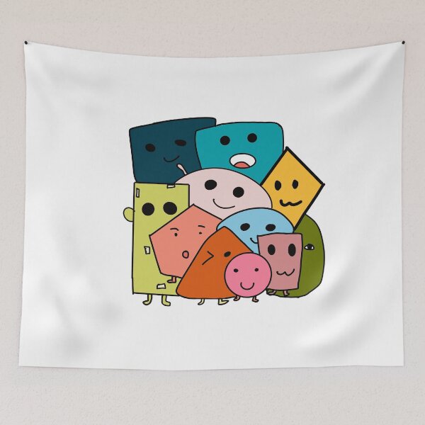 Item preview, Overlapped cute simple shape cartoon. designed and sold by Jayjaynaenae.