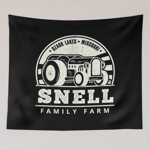 Item preview, Snell Family Farm Logo from Ozark        designed and sold by kmanam45.