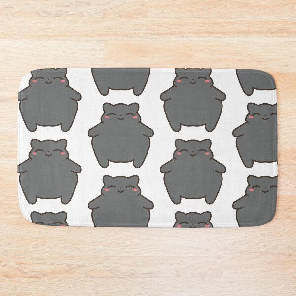 Item preview, Black Chubby Kitty designed and sold by ahahaitsart.