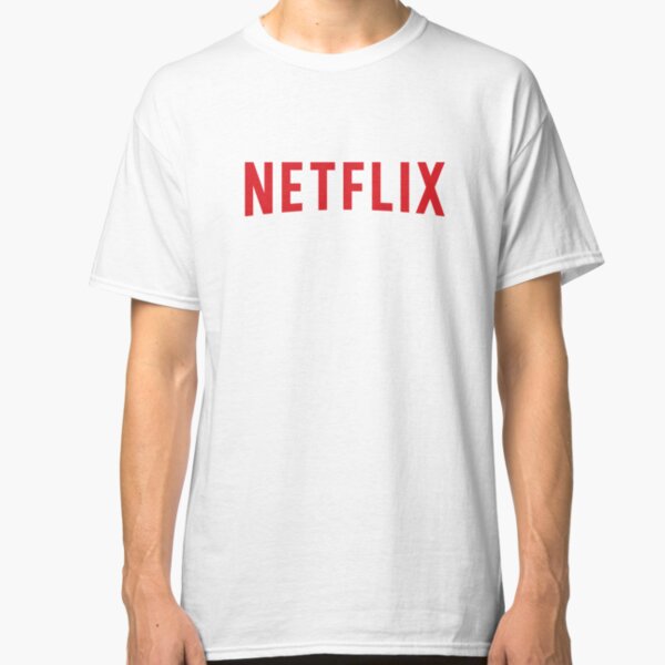 Red Netflix Logo Classic T-Shirt