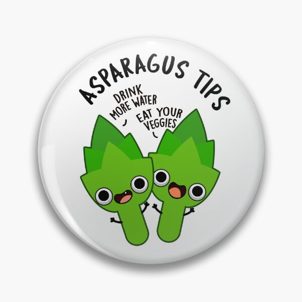 Item preview, Asparagus Tips Funny Veggie Puns  designed and sold by punnybone.