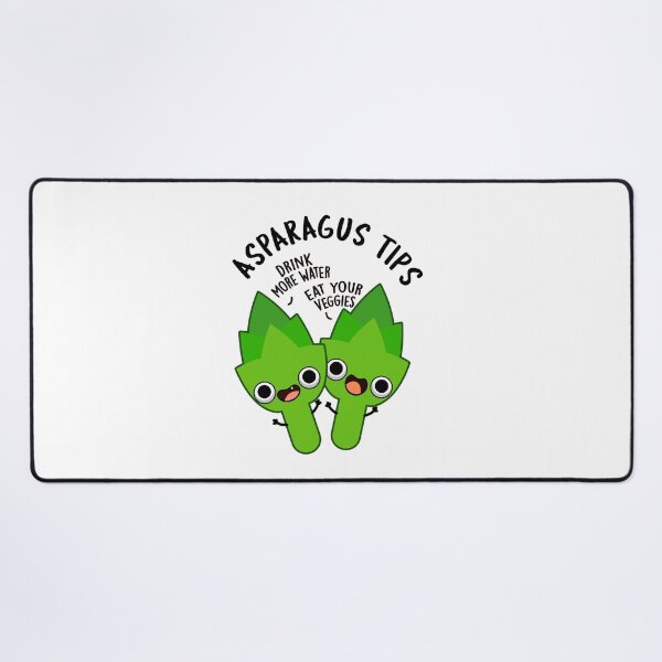 Item preview, Asparagus Tips Funny Veggie Puns designed and sold by punnybone.