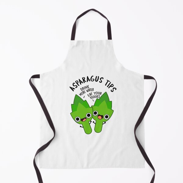 Item preview, Asparagus Tips Funny Veggie Puns designed and sold by punnybone.