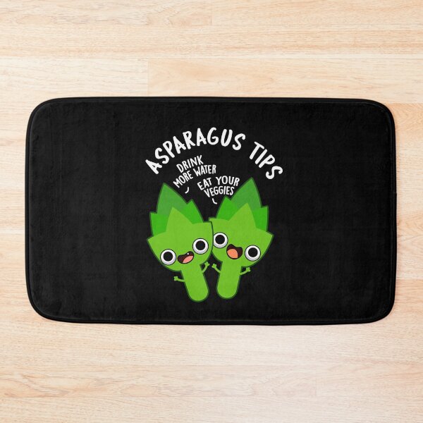Item preview, Asparagus Tips Funny Veggie Puns (Dark BG) designed and sold by punnybone.