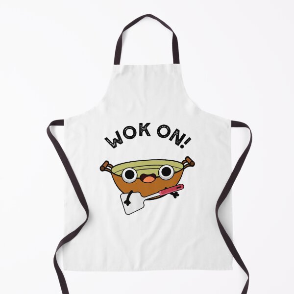 Item preview, Wok On Chinese Funny Rock Puns  designed and sold by punnybone.
