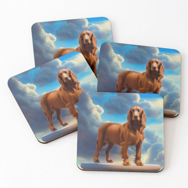 Item preview, Woman's Best Friend - The Irish Setter designed and sold by Lava Tigers Art.