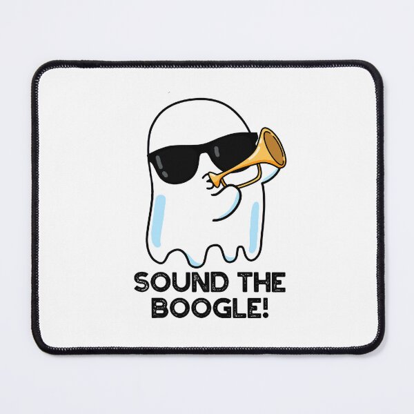 Item preview, Sound The Boogle Bugle Funny Ghost Puns  designed and sold by punnybone.