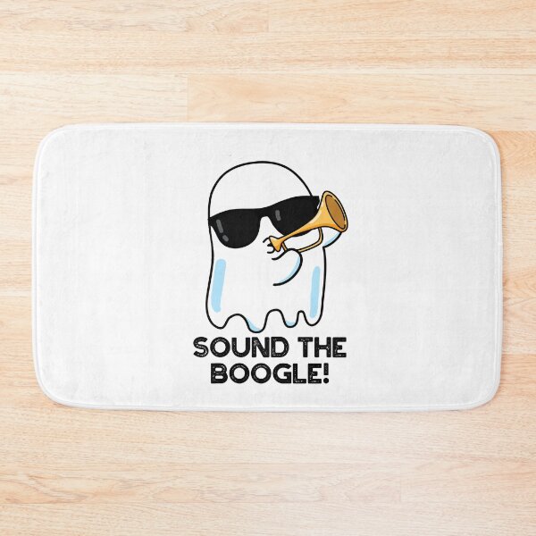 Item preview, Sound The Boogle Bugle Funny Ghost Puns  designed and sold by punnybone.