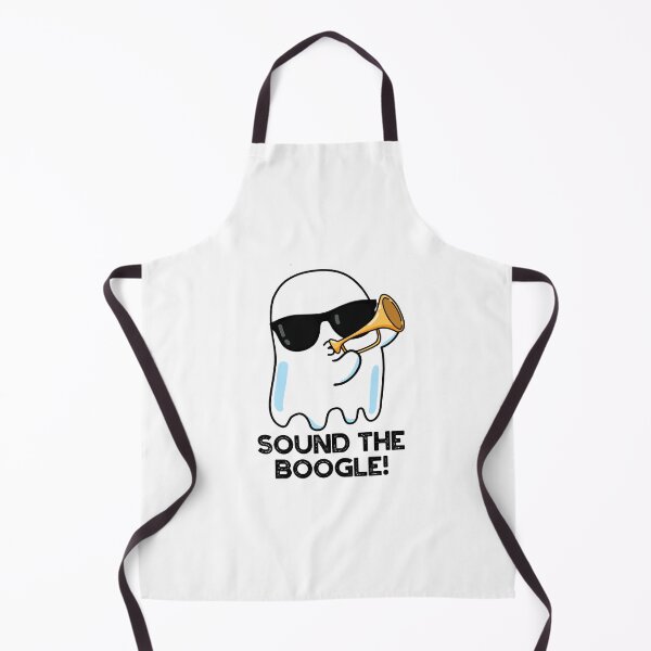 Item preview, Sound The Boogle Bugle Funny Ghost Puns designed and sold by punnybone.