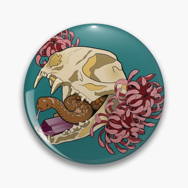 Item preview, Cat Skull Print Design designed and sold by CrowKid667.