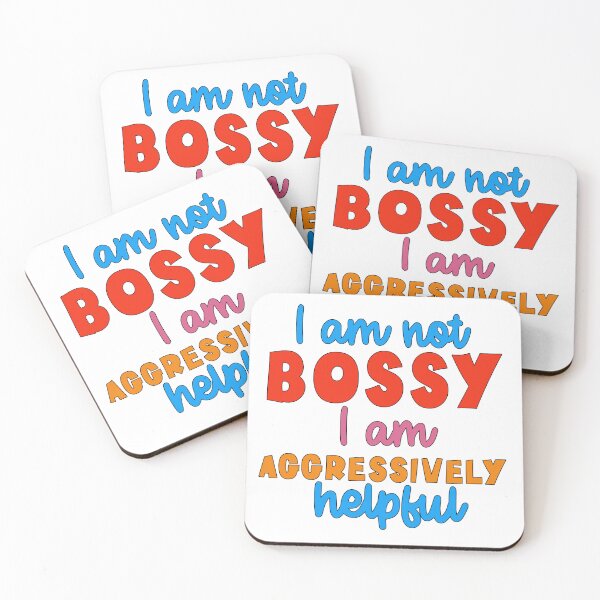 Item preview, Sarcastic Quotes - I Am Not Bossy I Am Aggressively Helpful designed and sold by KawaiiGlobal.