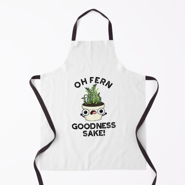Item preview, Fern Goodness Sake Funny Plant Puns designed and sold by punnybone.