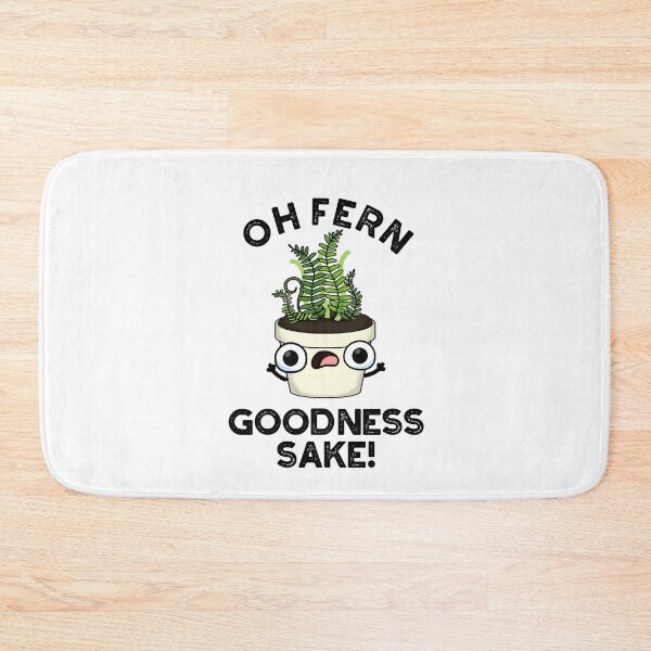 Item preview, Fern Goodness Sake Funny Plant Puns  designed and sold by punnybone.