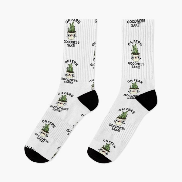 Item preview, Fern Goodness Sake Funny Plant Puns  designed and sold by punnybone.
