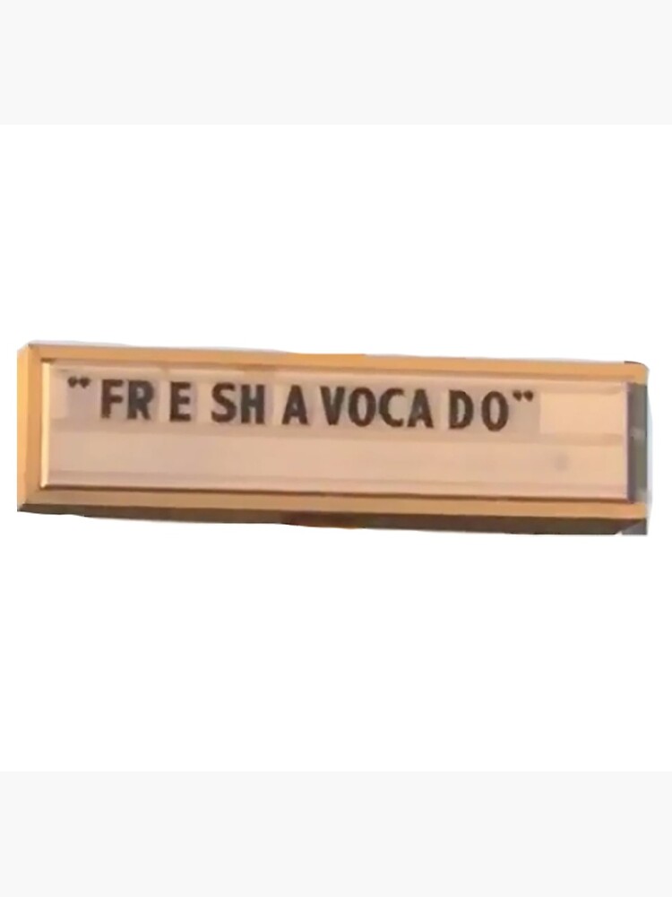 fre shavacado by bshac