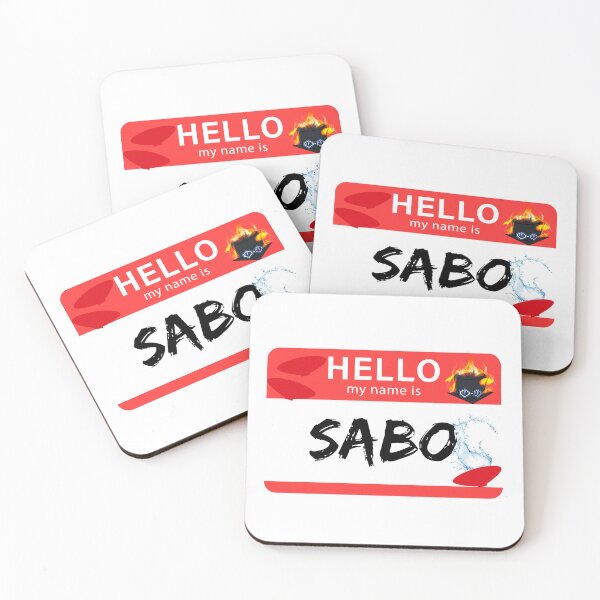 Item preview, Hello my name is Sabo designed and sold by lvstarrynight.