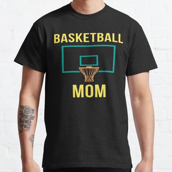 Basketball Mom Shirt, Custom Basketball Player Shirt, Jersey Number Shirt, Basketball Lover T-Shirt, Sports Mom Graphic Tee, Mom Life Mother's Day