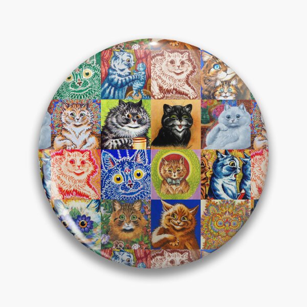 Item preview, HD LOUIS WAIN - Cats designed and sold by Go Logo Designs.
