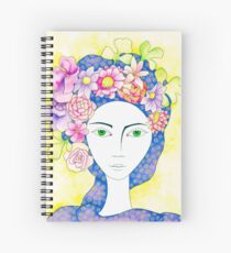 Portrait of Zahra Spiral Notebook