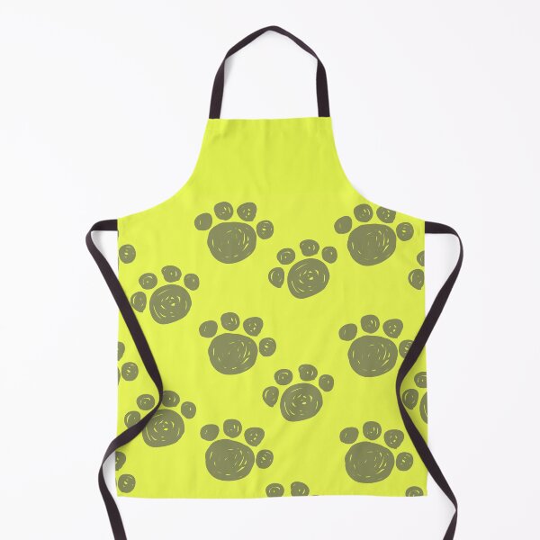 Item preview, A pet's footprints (yellow) designed and sold by Yun03.