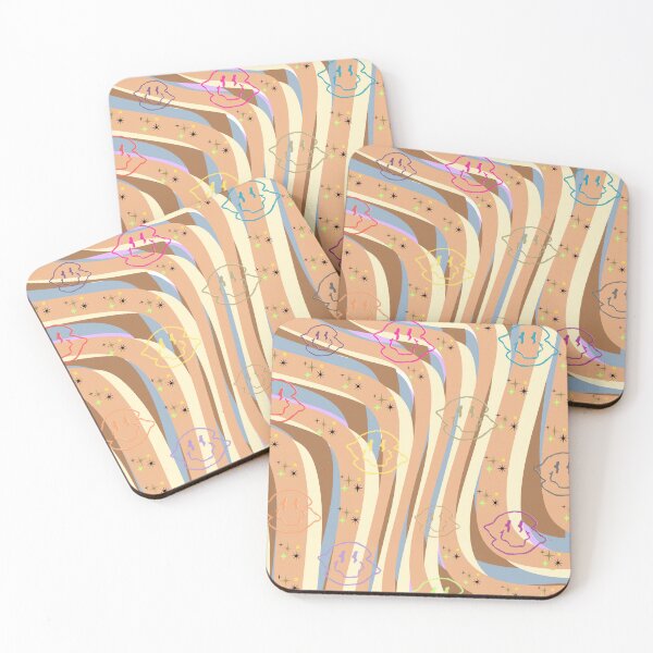 Item preview, Retro waves of smiley designed and sold by andrasdesignssss.