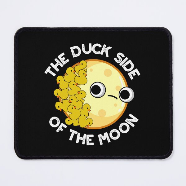 Item preview, The Duck Side Of The Moon Funny Astronomy Puns (Dark BG) designed and sold by punnybone.