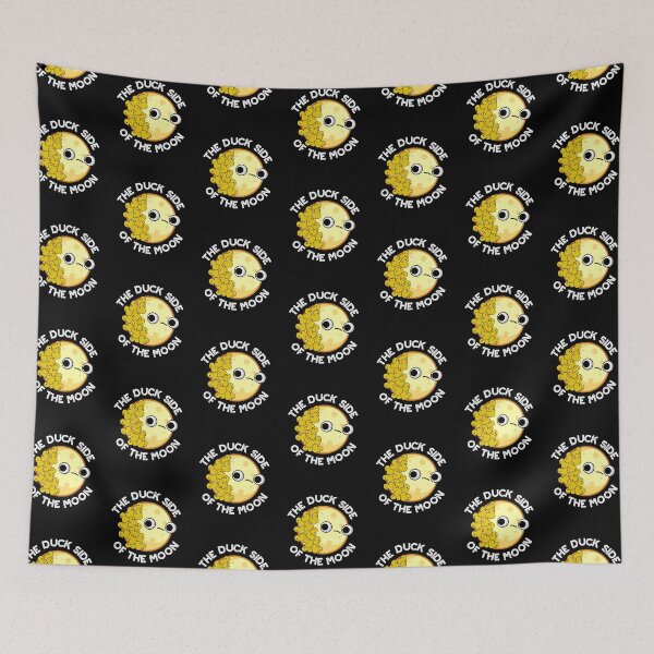 Item preview, The Duck Side Of The Moon Funny Astronomy Puns (Dark BG) designed and sold by punnybone.