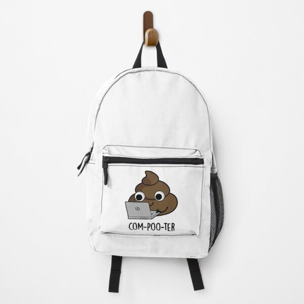 Item preview, Com-poo-ter Poop Funny Computer Puns designed and sold by punnybone.