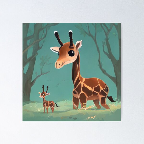 A5 Nursery and Childrens Baby Giraffe Room Thermometer 