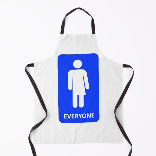 Item preview, Inclusive All Gender Neutral Restroom Sign LGBTQ Equality designed and sold by GSquaredDesigns.