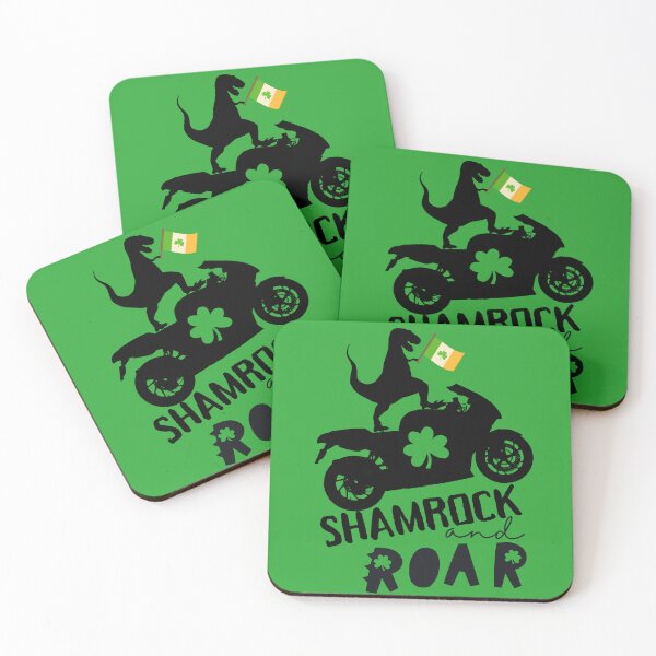 Item preview, shamrock dino st patricks day kids t rex toddler boys - Funny  designed and sold by droolingdreams.