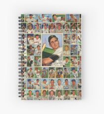 Baseball Card 52 Dreams Spiral Notebook