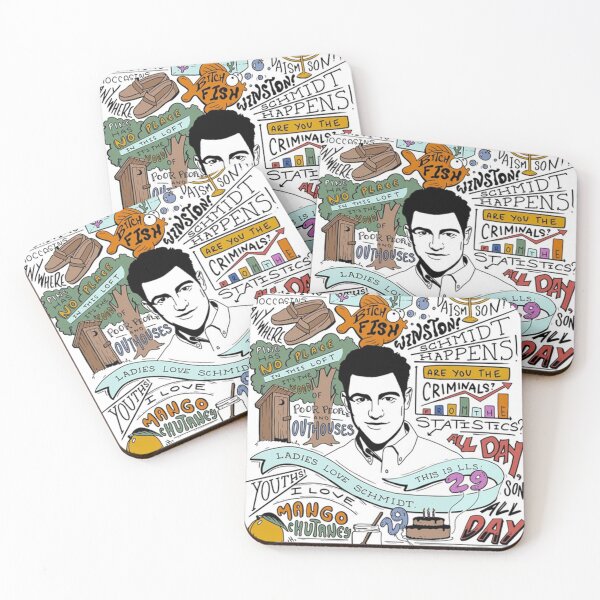 Item preview, Schmidt Best Quotes (Colorized) Poster designed and sold by elizabethpurs.