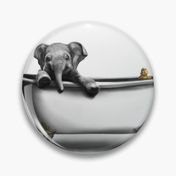 Artikelvorschau, Elefant in der Badekunst entworfen und verkauft von josephdunni.