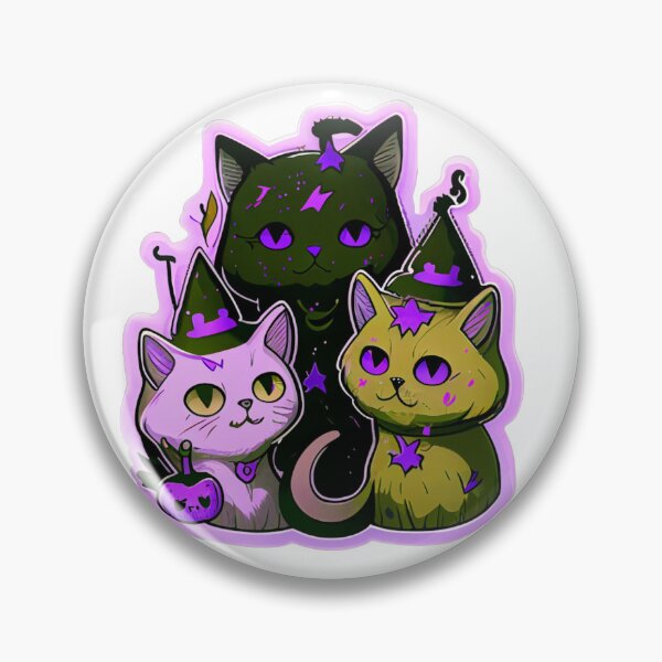 Item preview, Spooky Cats Amethyst designed and sold by SPOOKY-365.