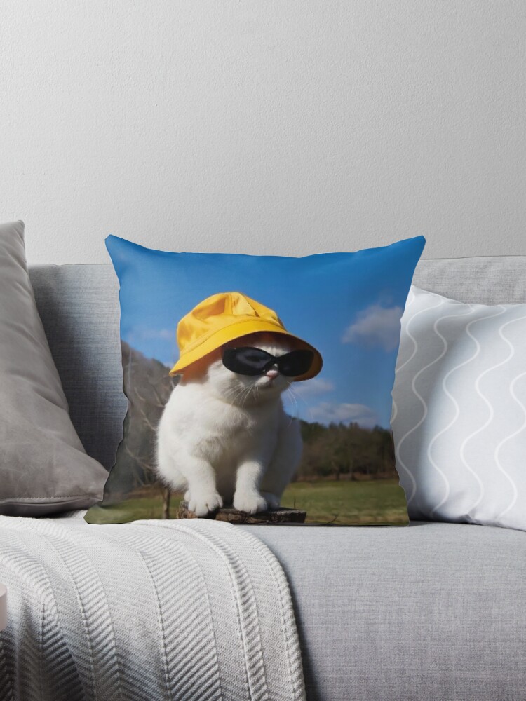 Cat Meme Pillow Cases, Meme Cushion Covers