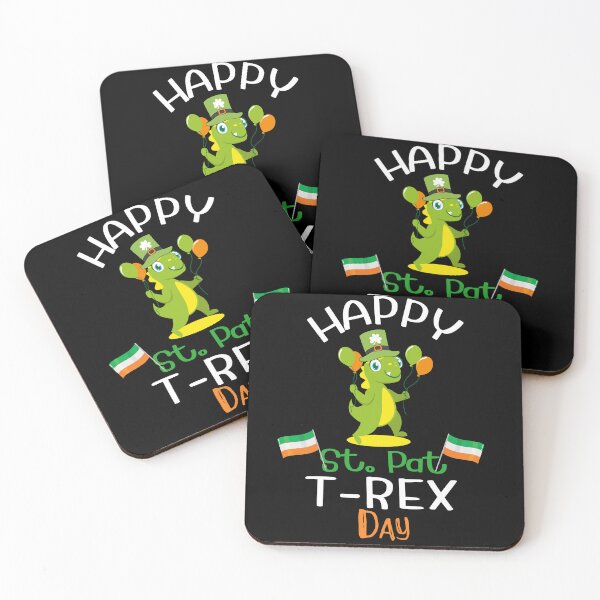 Item preview, shamrock dino st patricks day kids t rex toddler boys - Cute  designed and sold by droolingdreams.