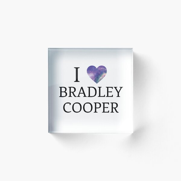 Item preview, I Love Bradley Cooper - Galaxy Design designed and sold by planetarydesign.