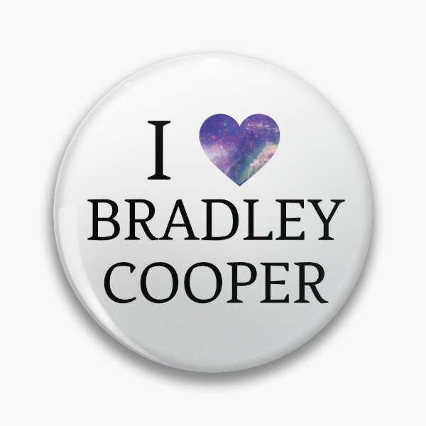 Aperçu de l'œuvre J'aime Bradley Cooper - Design Galaxy créée et vendue par planetarydesign.