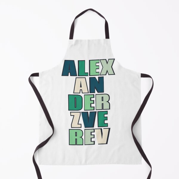 Item preview, Zverev text designed and sold by AissTee.