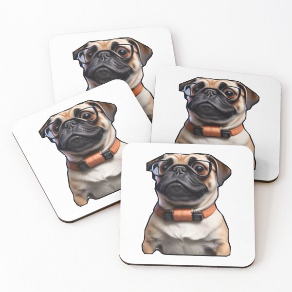 Item preview, Jeffery pug designed and sold by Gigglyvibes.