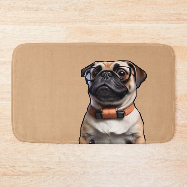 Item preview, Jeffery pug designed and sold by Gigglyvibes.