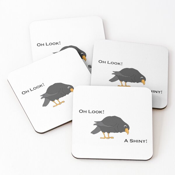 Item preview, Cute Funny Crow Quote designed and sold by Aylish91.