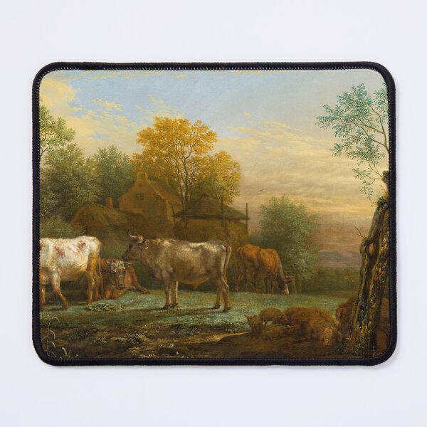 Item preview, Cattle in a Meadow (Paulus Potter) designed and sold by ArtHistorical.