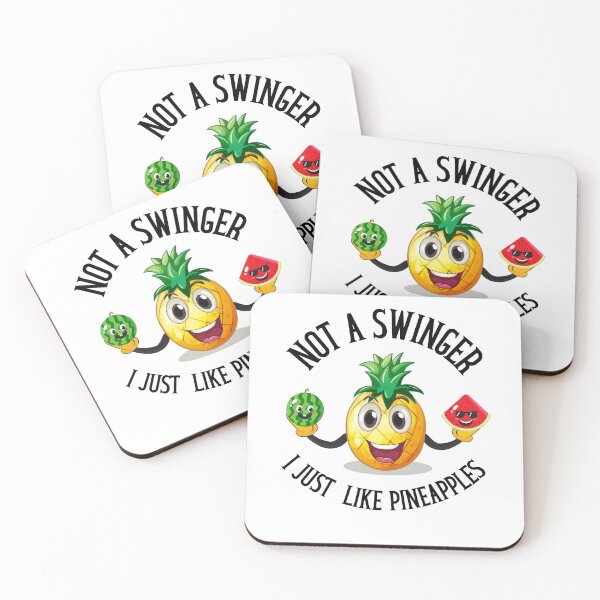 Item preview,  Not a Swinger, I Just Like Pineapples designed and sold by leshewle.